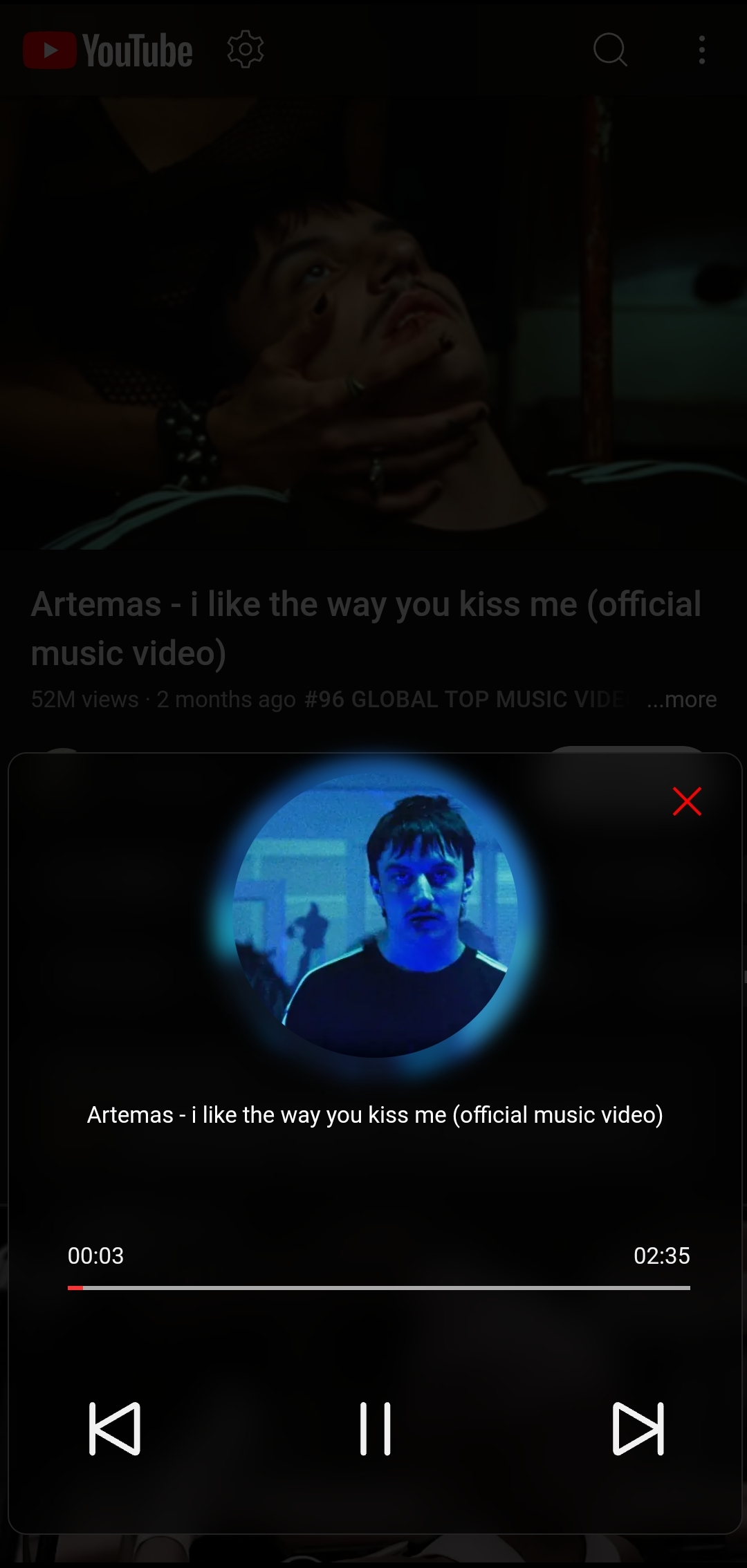 ProTube mobile YouTube experience